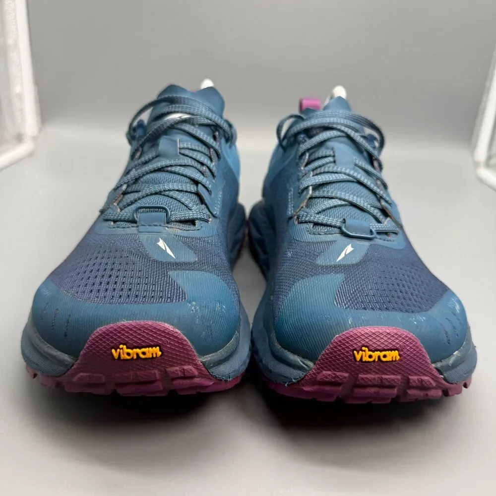 Altra Olympus 4 Women's 9.5 Moroccan Blue Lace-Up Low Top Trail Running Sneakers